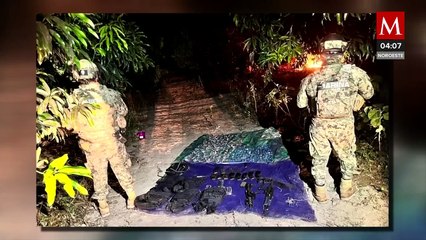 Semar asegura armas, vehículos y drogas en Guerrero y Oaxaca
