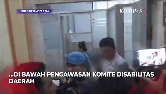 Ekspresi Agus Tersangka Pelecehan Seksual di NTB, Diperiksa Polisi