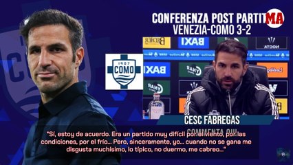 El Como de Cesc, contra las cuerdas: "Cuando no ganamos no duermo... me cabreo"