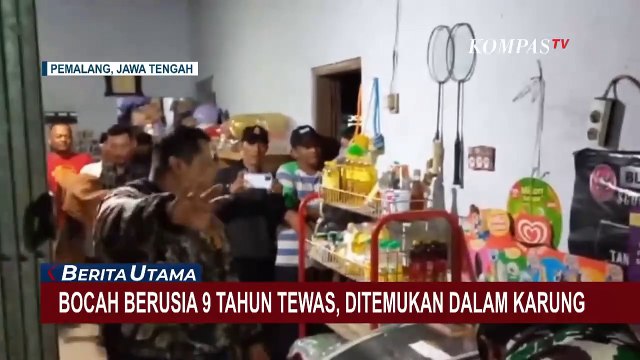 Bocah 9 Tahun di Pemalang Ditemukan Tewas di Dalam Karung