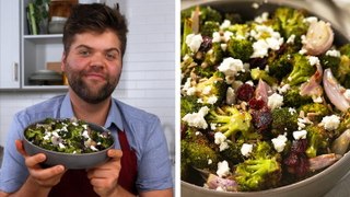 How to Make Roasted Broccoli Salad