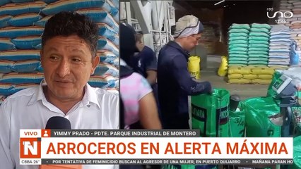arroceros en alerta maxima