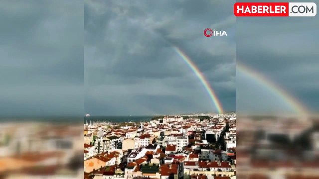 Yalova'da Gökkuşağı Görsel Şölen Sunuyor