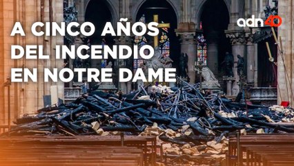 A cinco años del incendio de la Catedral Notre Dame I República Mx