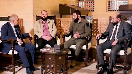 Líder dos rebeldes se reúne com o primeiro-ministro da Síria
