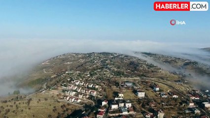 Elazığ'da Görüş Mesafesi 3 Metreye Düştü: Kartpostallık Sis Manzarası