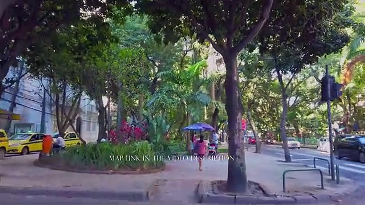 Walking in Rio De Janeiro Botafogo Sao Clemente Street Brazil Binaural