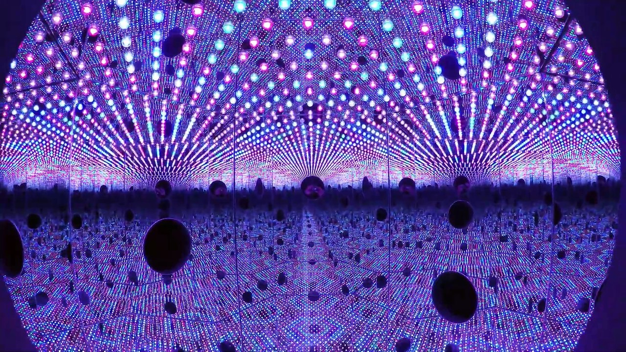 Yayoi Kusama Festival of Life Infinity Mirrors Full Walkthrough at ...