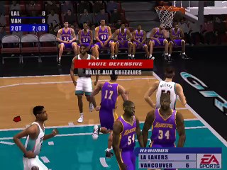 NBA Live 2001 online multiplayer - ps2