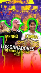 India y Menno: Los ganadores de RedBull BC One 2024