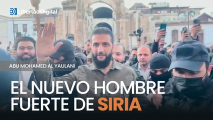 Abu Mohamed al Yaulani entra en Damasco tras la caída del régimen de Al-Asad