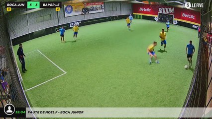 Faute de Noel F - Boca Junior