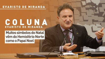 Muitos símbolos do Natal vêm do Hemisfério Norte como o Papai Noel