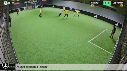 Faute de Mickael C - Fc Caz