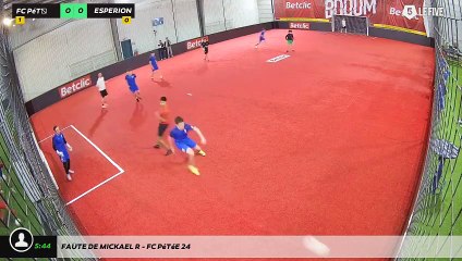 Faute de Mickael R - Fc Pétée 24