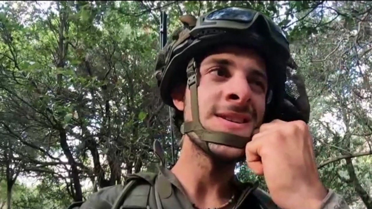 Vídeo recente de um soldado brasileiro e israelense gravado no sul do Líbano
