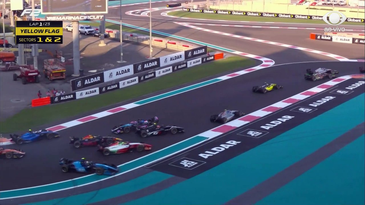 Veja as ultrapassagens de Bortoleto na Sprint da F2