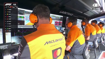 Lando Norris faz a pole do GP de Abu Dhabi com primeira fila da McLaren