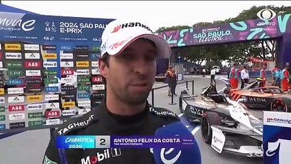 'O que fazemos é perigoso': Félix da Costa faz reflexão sobre acidente forte de Wehrlein na F-E em SP