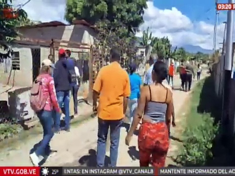 Candidatos a jueces y juezas de paz realizan recorrido casa por casa en el estado Carabobo