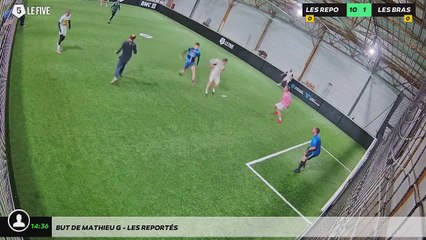 But de Mathieu G - Les ReportÉs