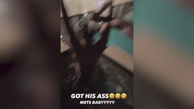 El vídeo viral de Juan Soto en la piscina celebrando su traspaso récord en la MLB a los Mets