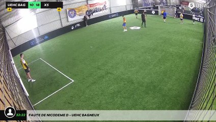 Faute de Nicodeme D - Uehc Bagneux