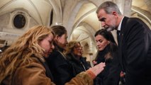Los reyes consuelan a los familiares de las víctimas de la DANA