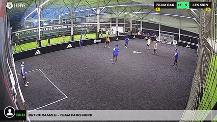But de Ramzi G - Team Paris Nord