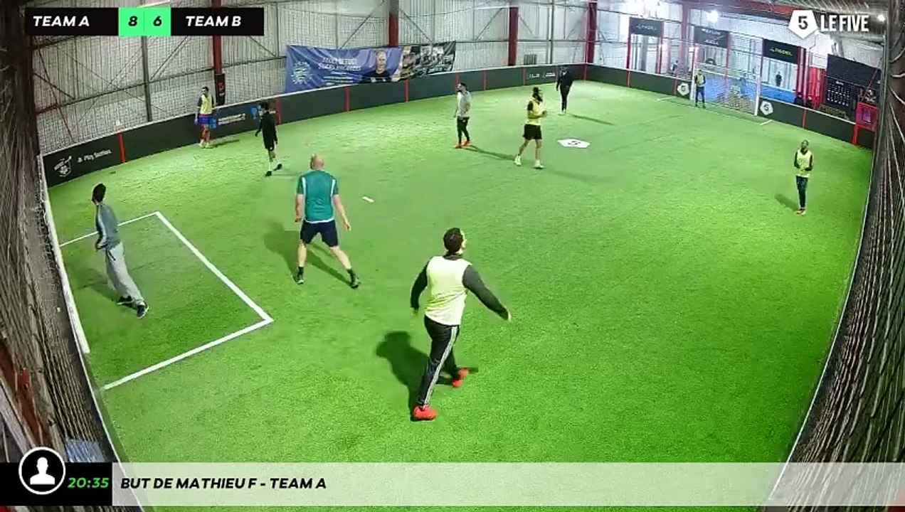 But de Mathieu F - Team A