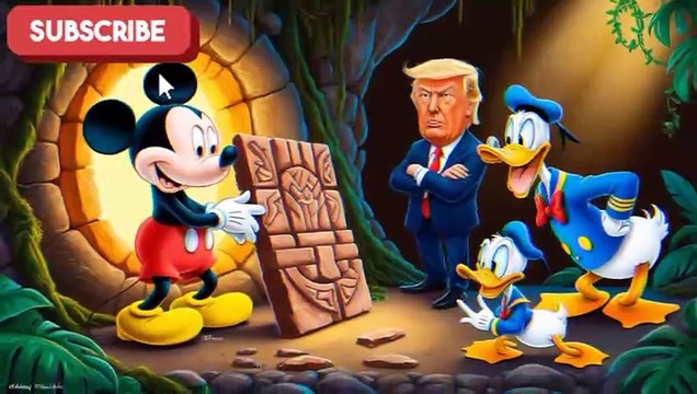 Disney Adventure: Mickey Mouse & Donald Trump’s Treasure Hunt on Pirate Island!