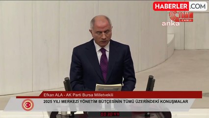 TBMM Genel Kurulu... Ak Parti Genel Başkanvekili Ala: "Biz Ayrıştırmadık, Birleştirdik.