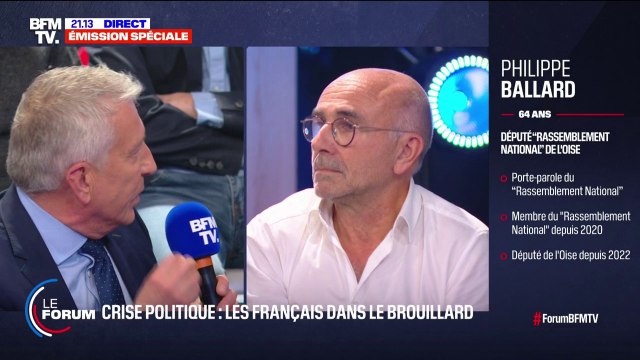 On n'a pas voté le texte déposé par le NFP, on a voté une motion de censure contre le gouvernement : Philippe Ballard (RN) interpellé par Serge, retraité de 67 ans