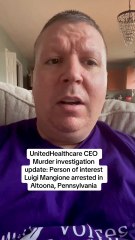 UnitedHealthcare CEO shooting latest: Person of interest Luigi Mangione under arrest