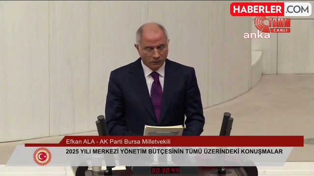 TBMM Genel Kurulu... Ak Parti Genel Başkanvekili Ala: Biz Ayrıştırmadık, Birleştirdik.