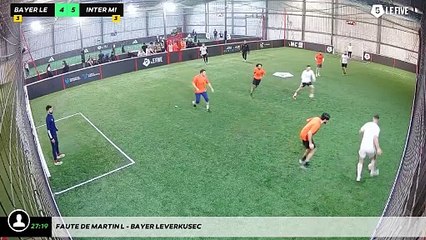 Faute de Martin L - Bayer Leverkusec