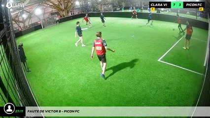 Faute de Victor B - Picon Fc