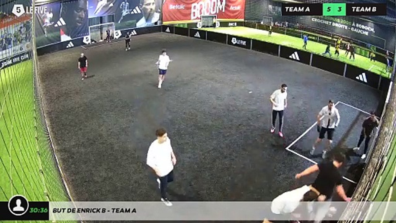 But de Enrick B - Team A