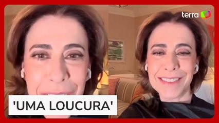 Fernanda Torres reage à indicação ao Globo de Ouro: 'Inacreditável'