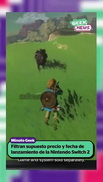 Filtran supuesto precio y fecha de lanzamiento de la Nintendo Switch 2 | Reporte Indigo