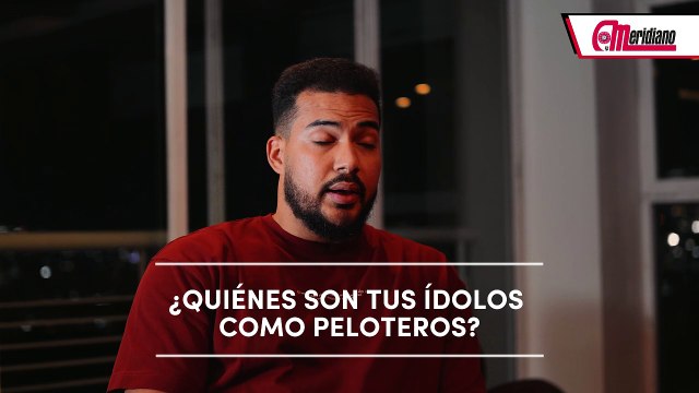 ¡Entrevista a Anthony Santander! ¿Quiénes son tus ídolos cómo peloteros?