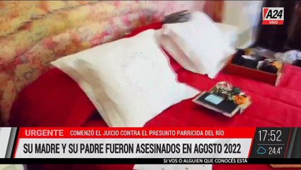 🔴COMENZÓ EL JUICIO CONTRA EL PRESUNTO PARRICIDA DE VICENTE LÓPEZ