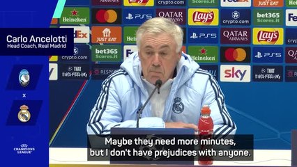 Ancelotti calls for patience over Endrick's game time