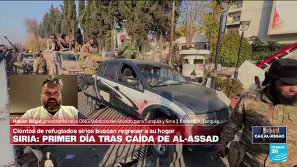 Hakan Bilgin: 'Muchos refugiados sirios están intentando volver a sus pueblos y ciudades'