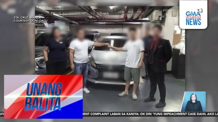 Kotseng tinangay sa pamamagitan ng "pasalo" modus, na-recover makalipas ang 5 buwan | Unang Balita