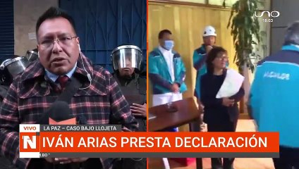 Iván Arias presta declaración