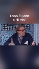 lapo Elkann e il trio