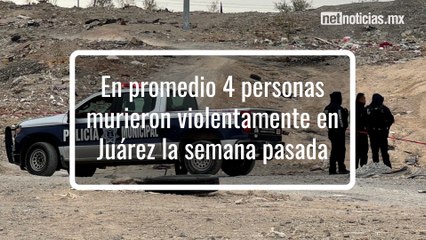 Primera semana de diciembre: Hubo seis homicidios dobles