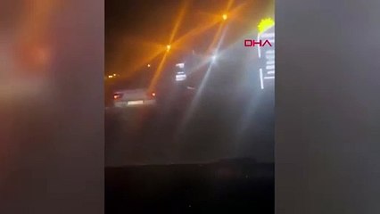 Kayseri'de otomobiline bağladığı domuzu sürükleyen şüpheli yakalandı