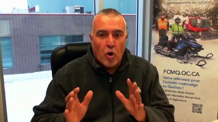 Topo motoneige islet